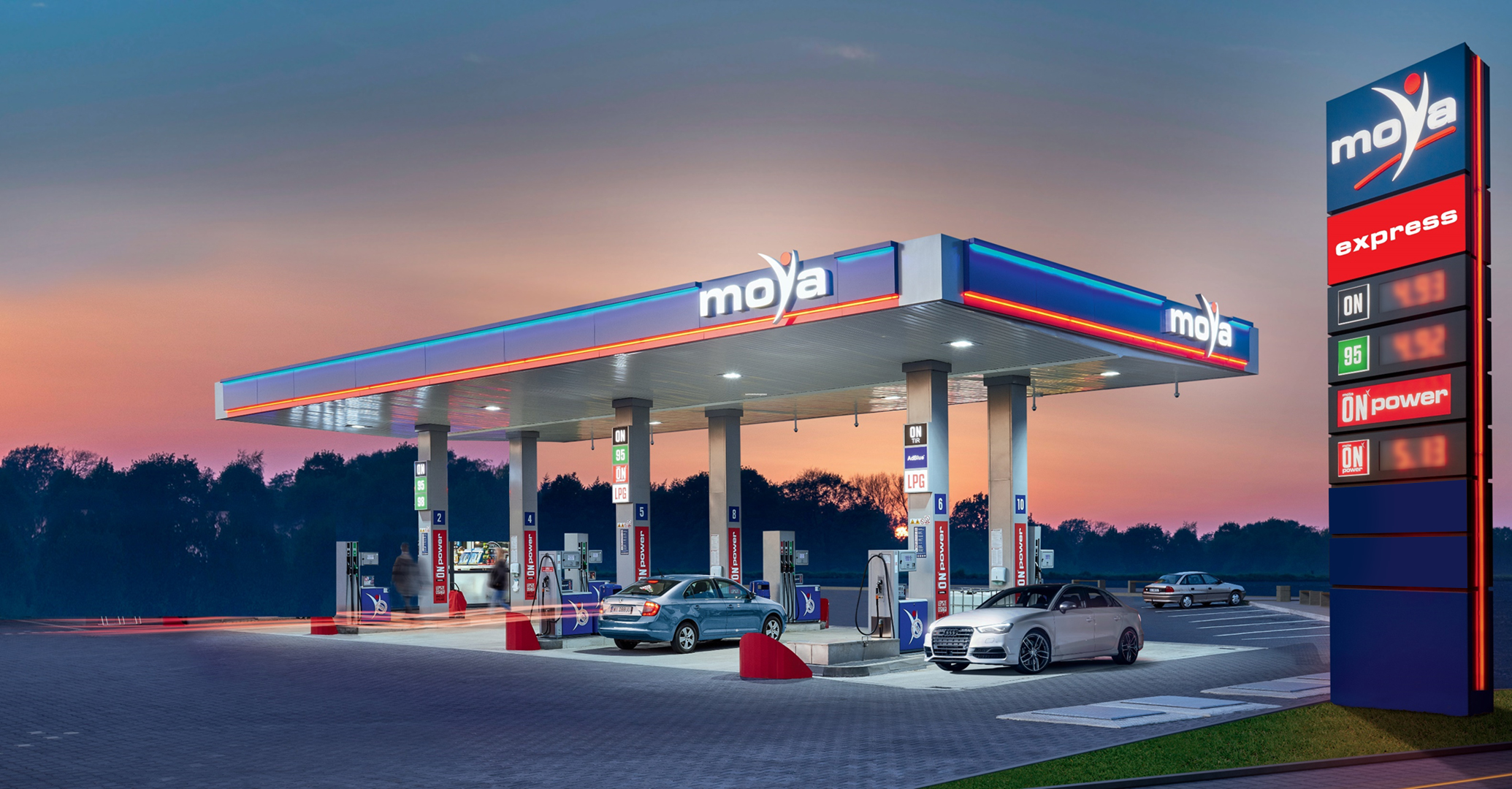 Stacje eMILA będą funkcjonować jako MOYA express